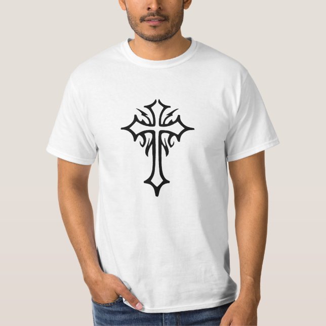 Funky Cross T Shirt (Front)
