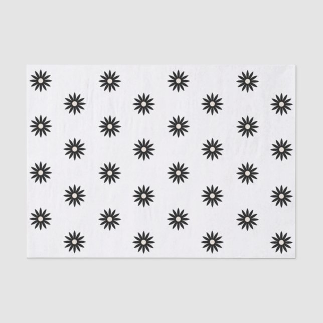 Funky Daisy Tissue Paper (Front)