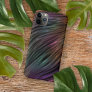 Funky Dark Teal Blue Green 3D Art Pattern iPhone 11 Pro Max Case