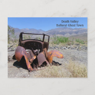 Funky Death Valley Postcard! Postcard