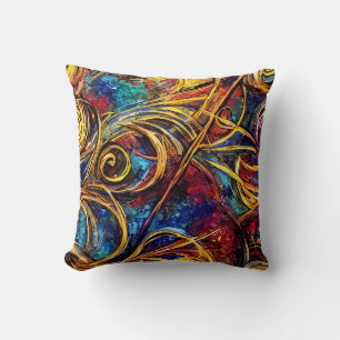 Funky design pillow