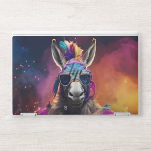 Funky Donkey Blue Glasses  HP Laptop Skin