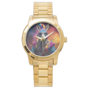 Funky Donkey Blue Glasses  Watch