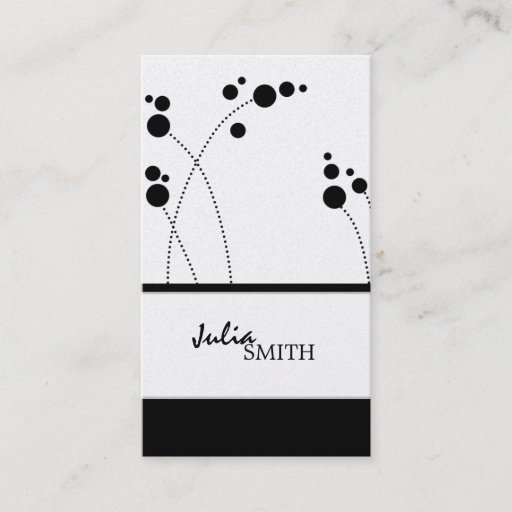 Customizable Funky Dots Business Cards -