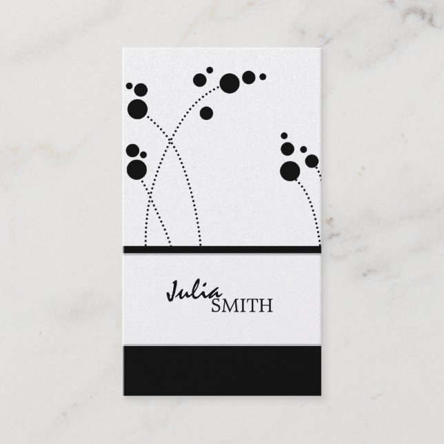 Funky Dots Business Cards - (Front)