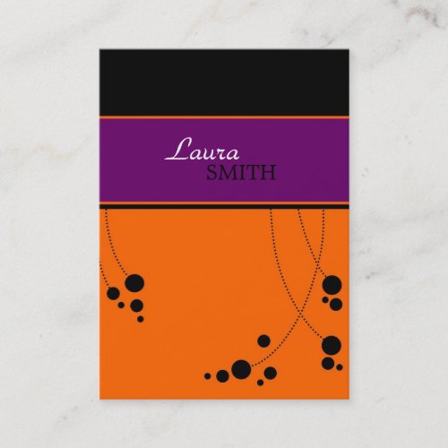 Funky Dots Business Cards