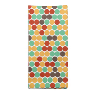 Funky dots cloth napkin