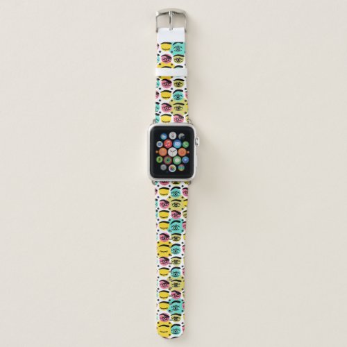 Funky Eye Pattern Apple Watch Band