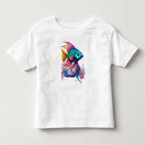 Funky Fish Frenzy Ocean_Themed T_Shirt