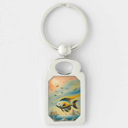 Funky Fish Keychain Lanyards Carry Summer Vibes 