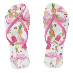Funky Flamingo Flip Flops for the Flamingo Lover