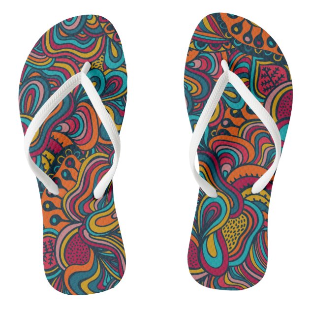 funky flip flops