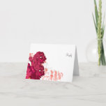 Funky Flora - Reply Card at Zazzle