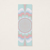 Funky Flower Custom Bookmark (Back)