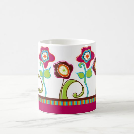 Funky Flowers Coffee Mug
