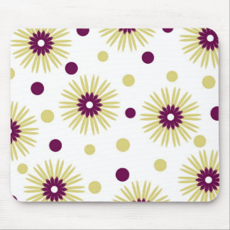Funky flowers - Mousepad