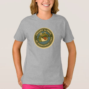 Funky Freddy Frog of Paddleboat Lake Kids Tee