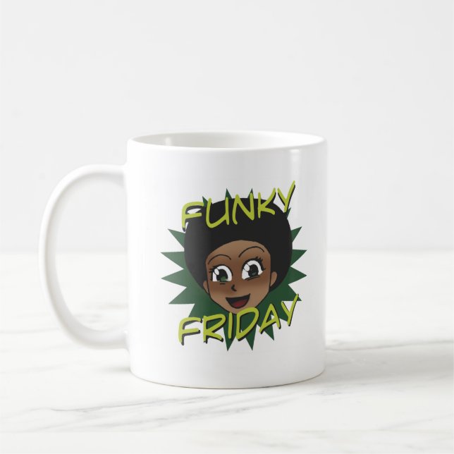 Funky Friday Mug (Left)