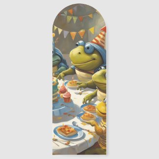 Funky Frogs Birthday party