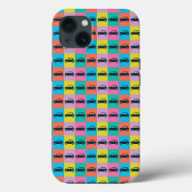 Funky Fun Checkerboard Mini Cooper