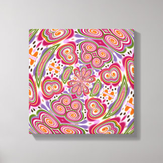 Funky Fungus: Psilocybe Cubensis Canvas Print