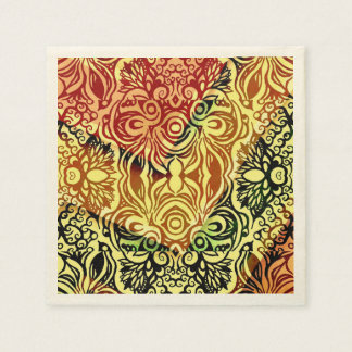 funky funk paper napkins