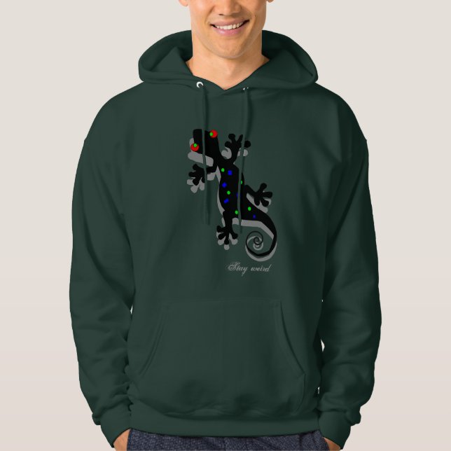 Funky Gecko Sweatshirt for Men (Front)