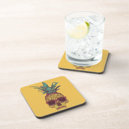 Funky Geek Cool Pineapple Punk Coaster