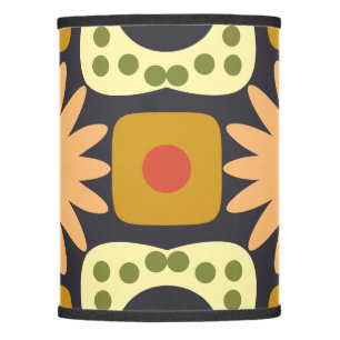 funky geometric motif lamp shade