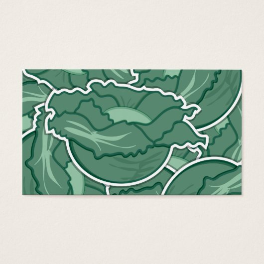 Funky green cabbage (Front)