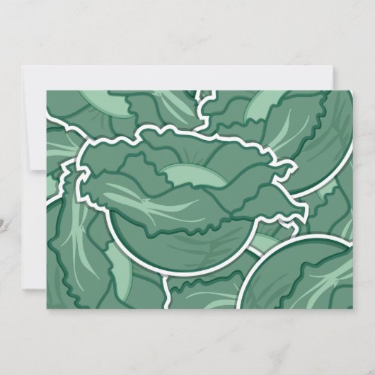 Funky green cabbage (Front)