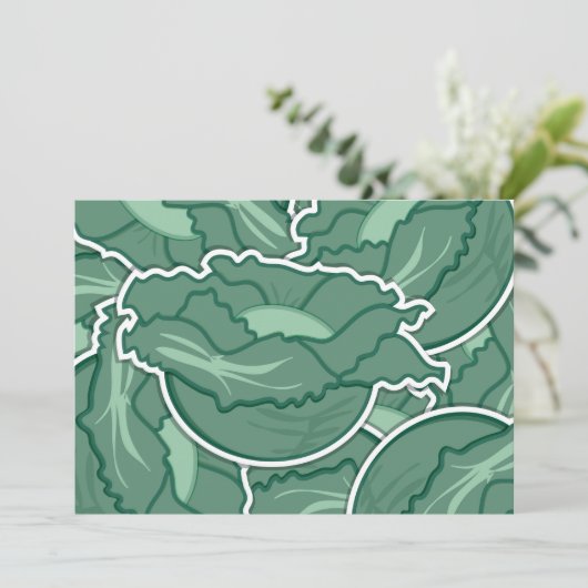 Funky green cabbage (Standing Front)