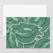 Funky green cabbage (Front/Back)