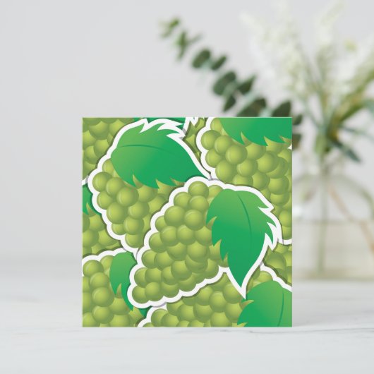 Funky green grapes (Standing Front)