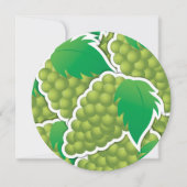 Funky green grapes (Front)