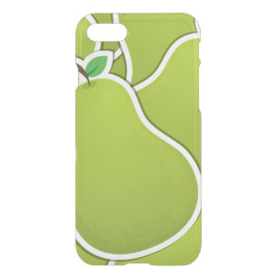 Funky green pears iPhone SE/8/7 case