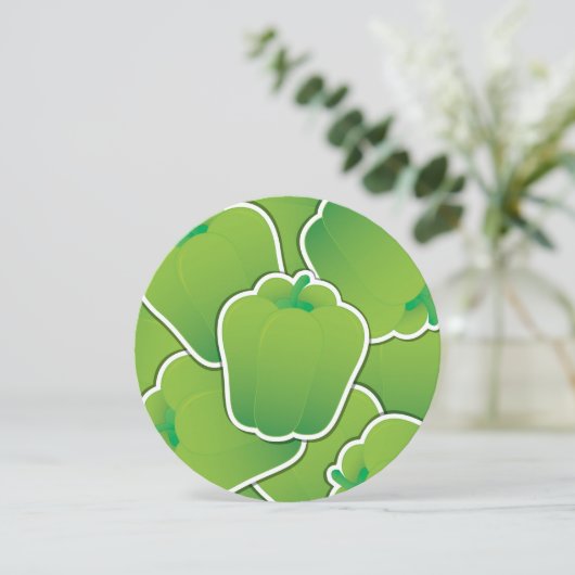 Funky green pepper (Standing Front)