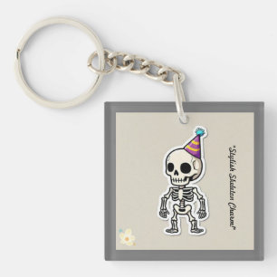 "Funky Halloween Vibes" Keychain