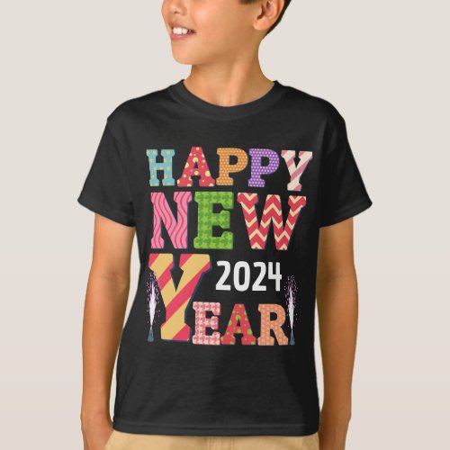 Funky happy new year  T_Shirt