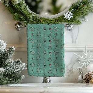 Funky Holiday Towels 70s Pastel Vintage Charm