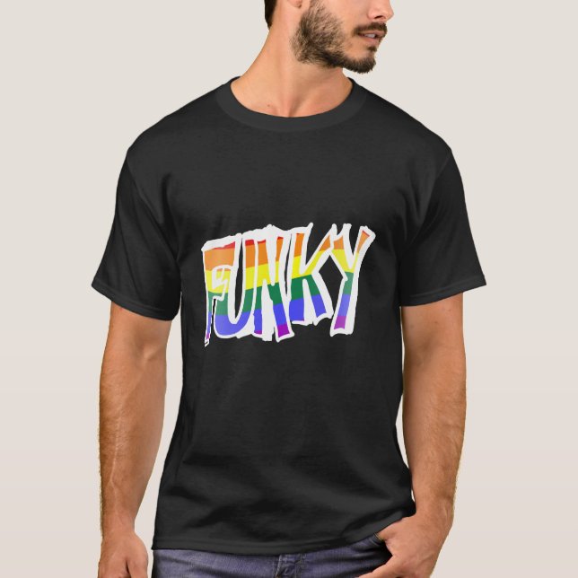 Funky Holographic T-Shirt (Front)