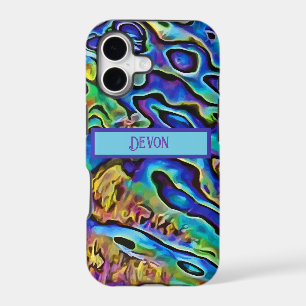 Funky Iridescent Abalone Sea Shell iPhone 17 Case