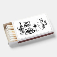 Funky Italian That's Amore Pizza Wine Wedding