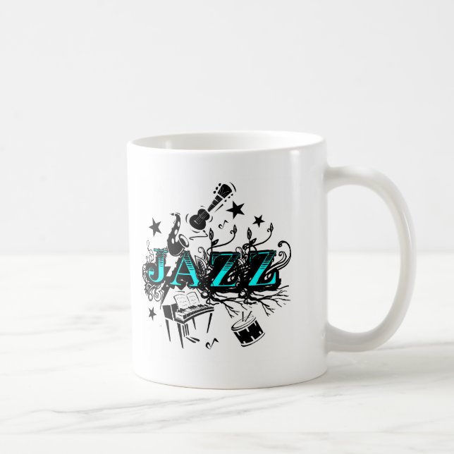 Funky Jazz Coffee Mug (Right)
