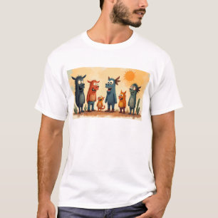 Funky Kaiju: Osaka Monster Art - Spread Joy Smiles T-Shirt