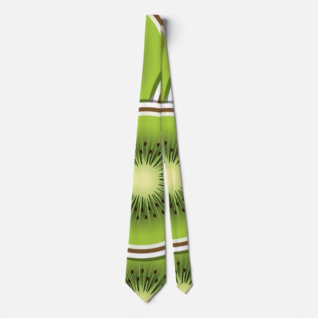 Funky kiwi fruit tie (Front)