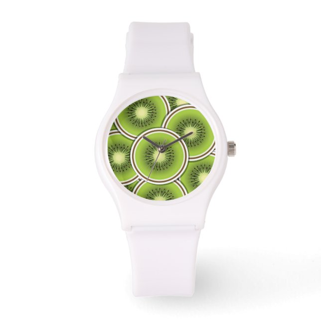 Funky kiwi fruit watch (Front)
