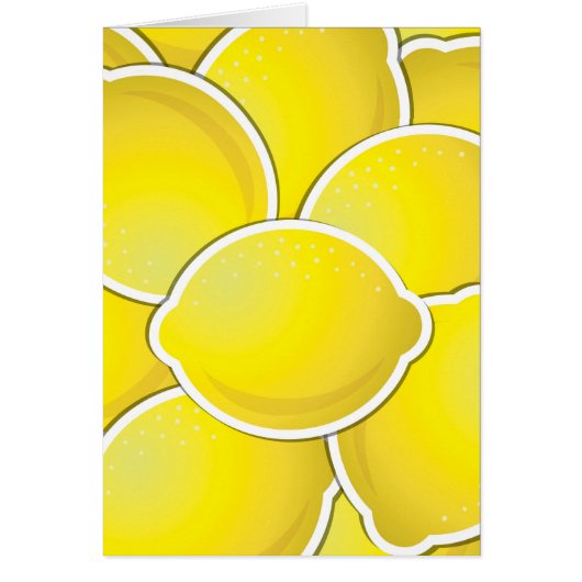 Funky lemon cards (Front)