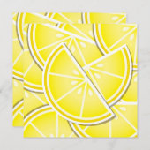 Funky lemon wedges! (Front/Back)