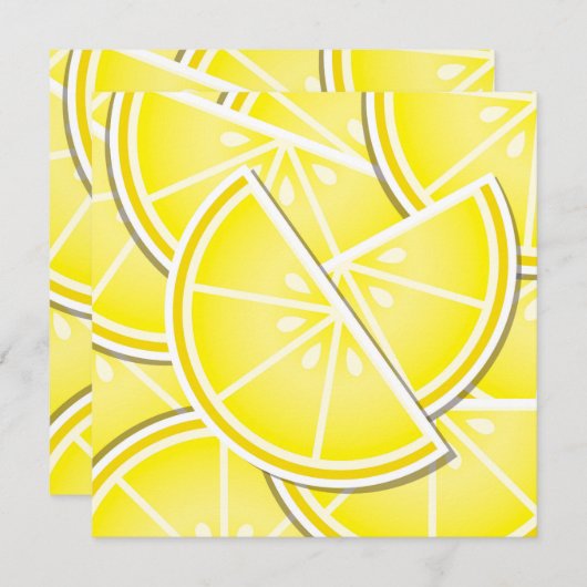 Funky lemon wedges! (Front/Back)